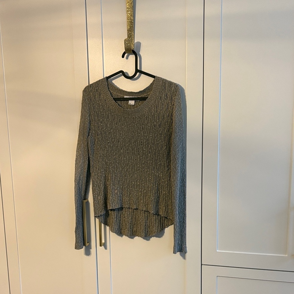 Helmut Lang distressed sweater
